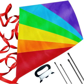 Hauck USA Toys Rainbow Diamond Kite