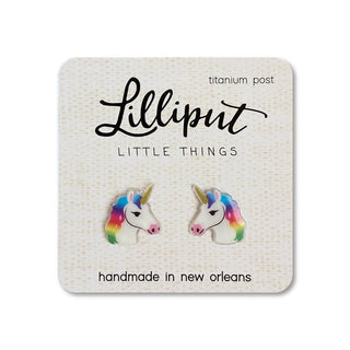 Lilliput Little Things Earrings Rainbow Unicorn Earrings