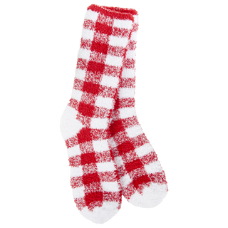 Red Checkered Socks