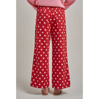 Red Polka Dot Pants