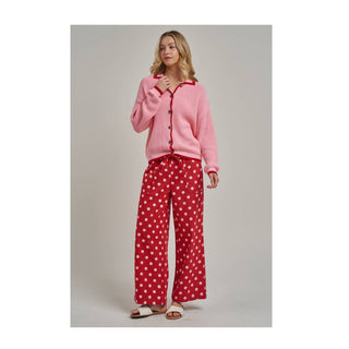 Red Polka Dot Pants