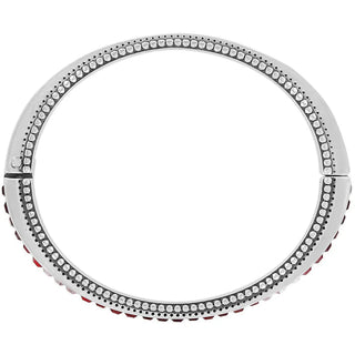 Red Spectrum Hinged Bangle
