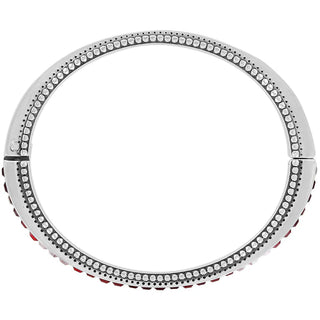 Red Spectrum Hinged Bangle