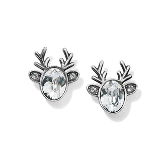 Brighton Women's Earrings Reindeer Glitz Mini Post Earrings