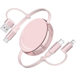 Retractable 3 in 1 Cable