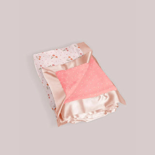 Reversible Baby Blanket Cherry Cute by Doodle By Meg