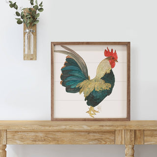 Kendrick Home Home Decor Rooster Sign