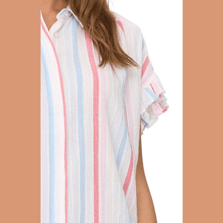 Roseville Ruffle Sleeve Dolman Shirt