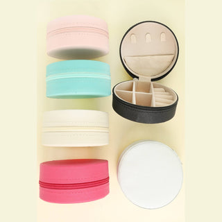 SP Sophia Collection Round Jewelry Box