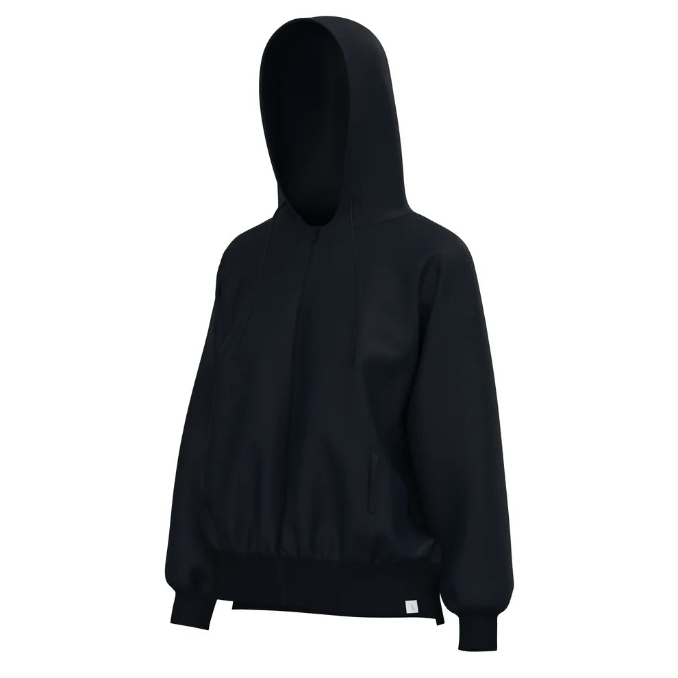 Velvet Fleece Zip Hoodie