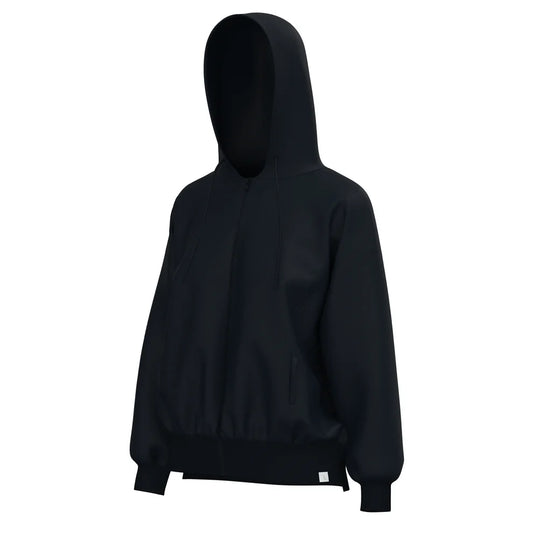 Velvet Fleece Zip Hoodie