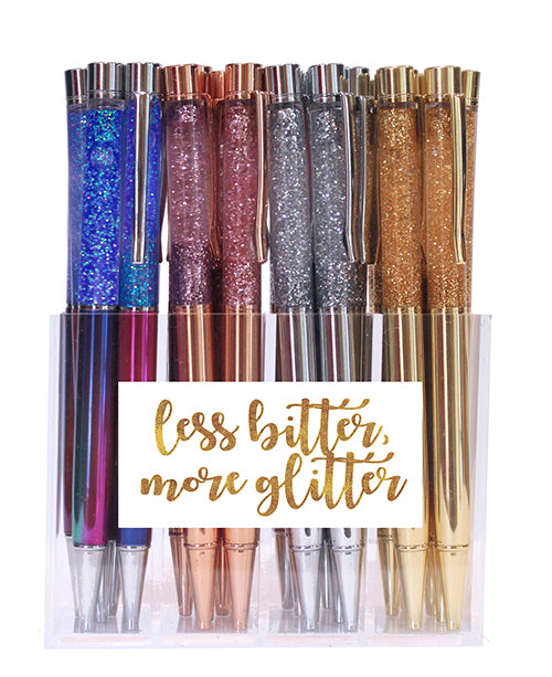 Liquid Glitter Metal Pen