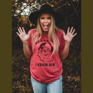 P&PD Women's Tees Saaaanta! I Know HIm Tee