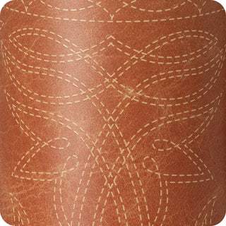 Saddle Stitch Cognac 30oz Mega Mug