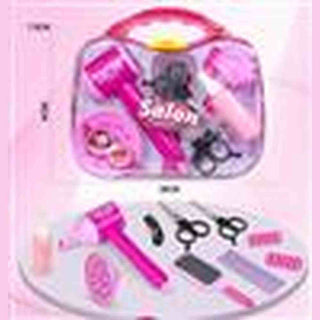 Children's backpack with cartoon character design on a pink background