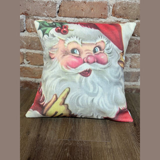 The Grey Antler Christmas Decor Santa Pillow