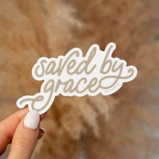 The Anastasia Company Stationary Saved By Grace Sticker