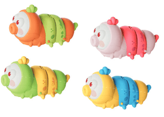 US Toy Company Toys Wind Up Caterpillar