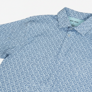 Bluebonnet Overload Printed Polo