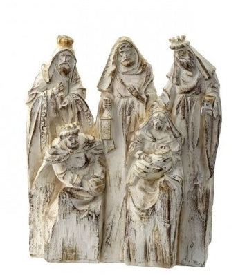 Carved Wood Nativity