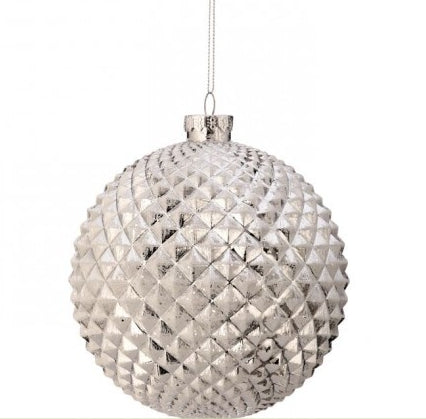 Silver Ball Ornament