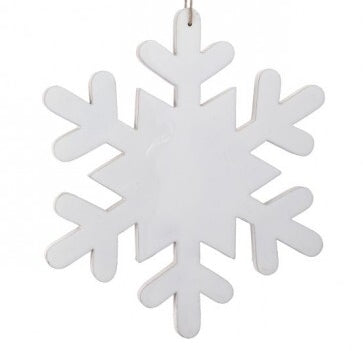 12" Snowflake Ornament