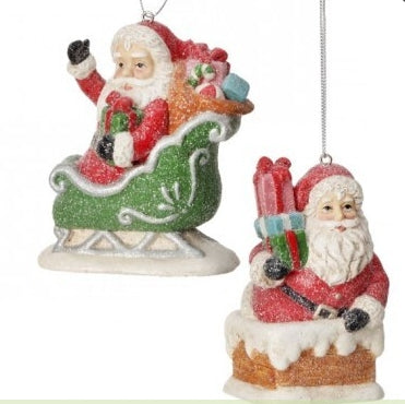 Santa Ornament