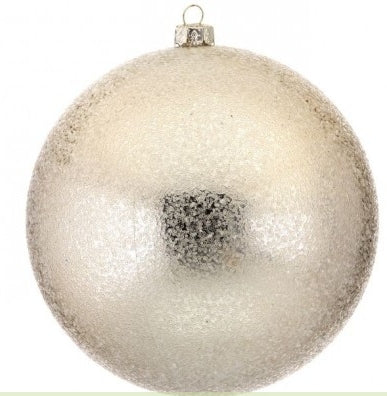 Sugar Glitter Ball Ornament