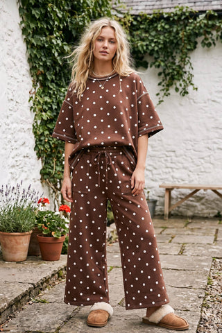 Scuba Polka Dot Short Sleeve Set