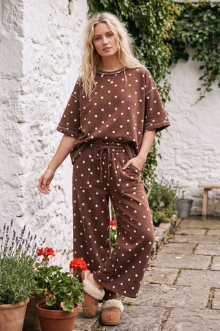Scuba Polka Dot Short Sleeve Set
