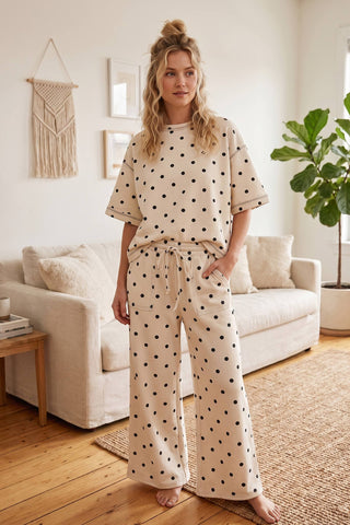 Scuba Polka Dot Short Sleeve Set