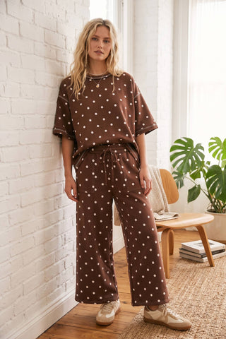 Scuba Polka Dot Short Sleeve Set