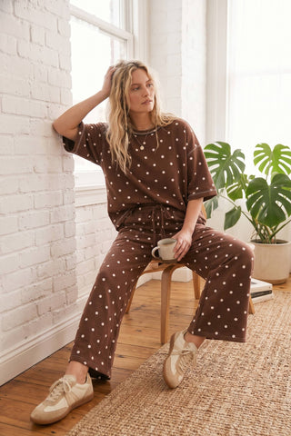 Scuba Polka Dot Short Sleeve Set