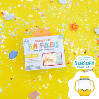 Glo Pals Toys Funky Farm Sensory Jar Filler Pack