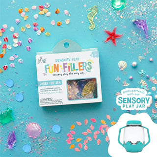 Glo Pals Toys Under the Sea Sensory Jar Filler Pack