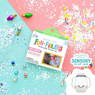 Glo Pals Toys Very Merry Sensory Jar Filler Pack