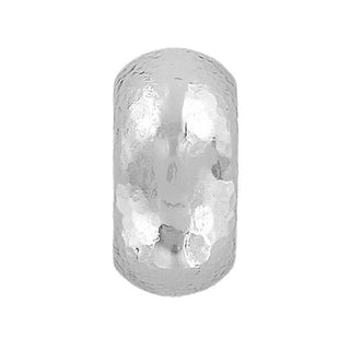 Brighton Shine Stopper Bead in silver with reflective metallic finish