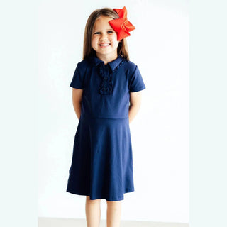 Mila & Rose Kid's Dresses Short Sleeve Polo Dress