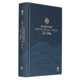 Christian Art Gifts Adult Books NLT Devotional Bible for Men