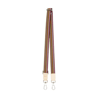 Brown Webbing Slim Crossbody Strap