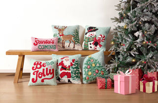 Smiling Snowman Hook Pillow