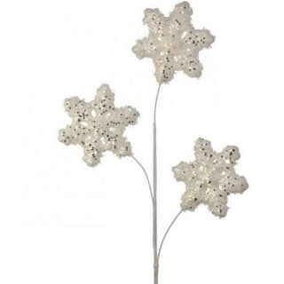 Regency Christmas Picks Snowflake Pick