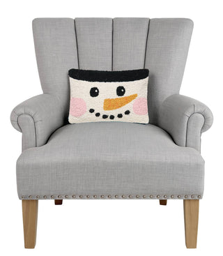 Snowman Face Hook Pillow