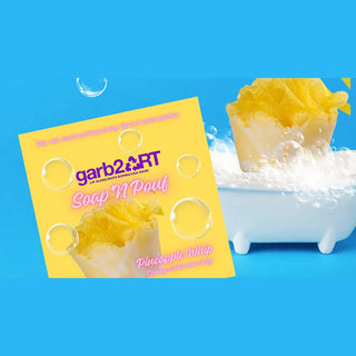 Garb 2 Art Kid's Bath & Body Soap N Pouf