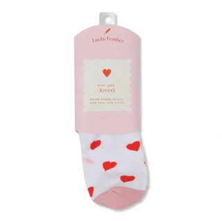 Lucky Feather Women's Socks You are Loved Sockspirations