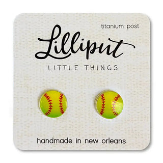 Lilliput Little Things Earrings Softtball Earrings