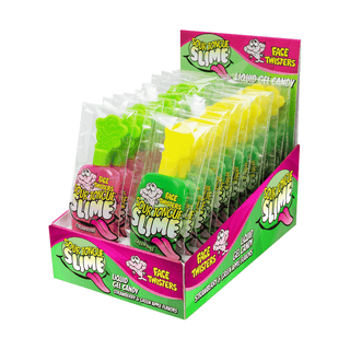 Sour Taffy Strawberry/Green Apple Face Twister