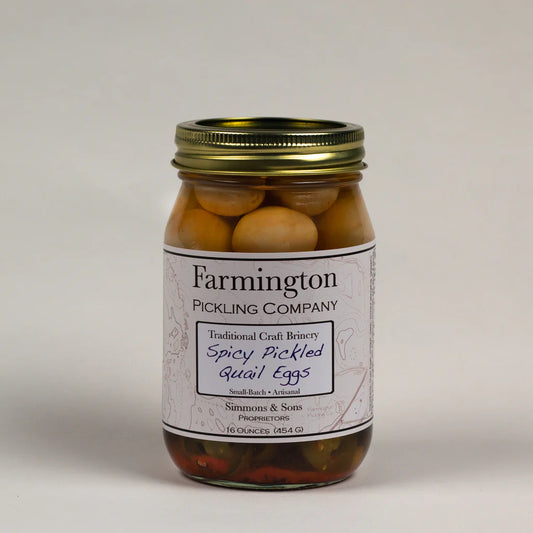 Spicy Pickled Quail Eggs