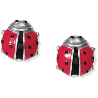 Brighton Women's Earrings Spring Ladybugs Mini Post