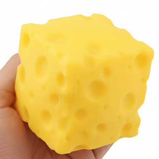 Cheese Cube Angled Studio Shot